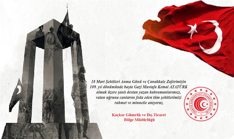 18 Mart Çanakkale Zaferi ve Şehitleri Anma Günümüz Kutlu Olsun